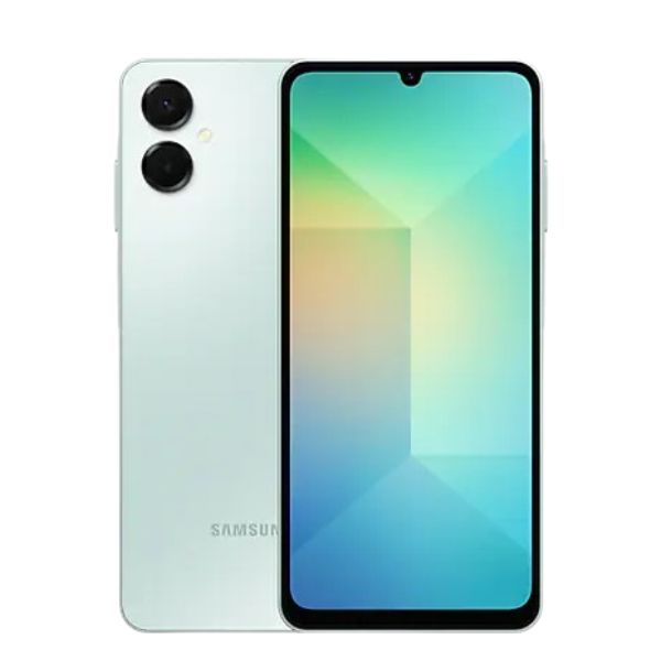 Samsung Galaxy A06 5G   4GB RAM  128GB Storage   True 5G with 12 5G Bands   50MP Dual Camera   4 Gen Updates   IP54   Voice Focus
